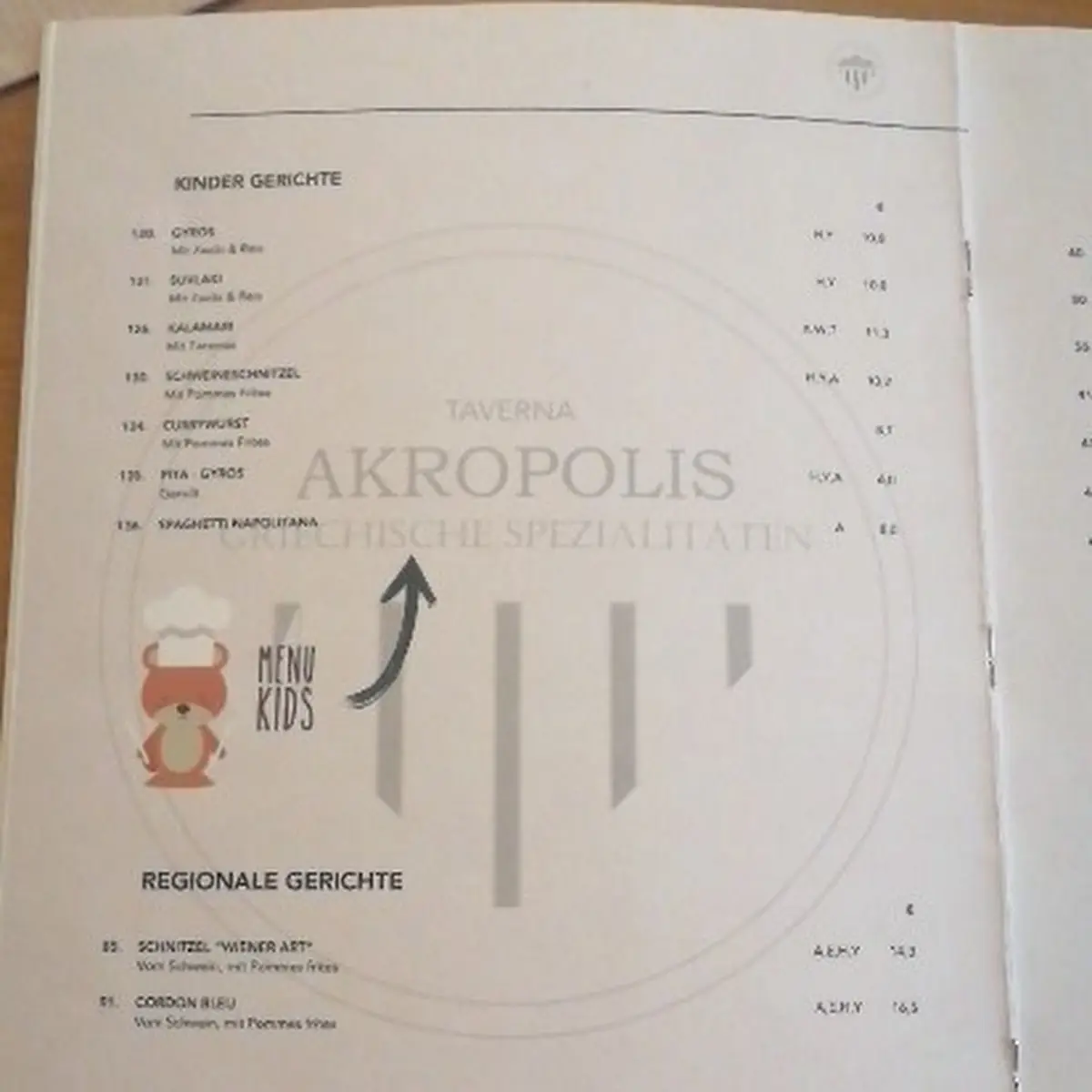 Speisekarte photo 4