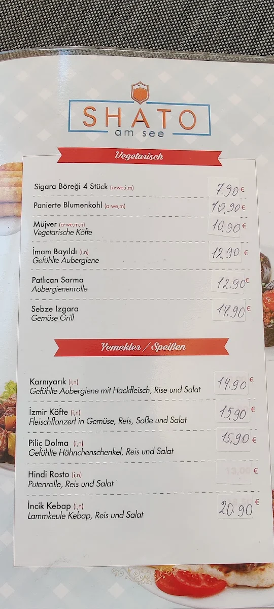 Speisekarte photo 5