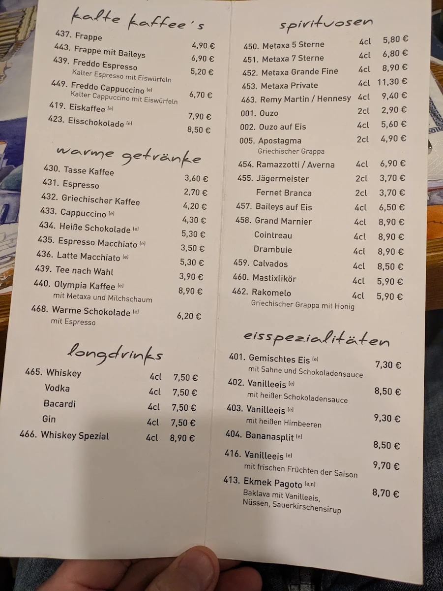 Speisekarte photo 1
