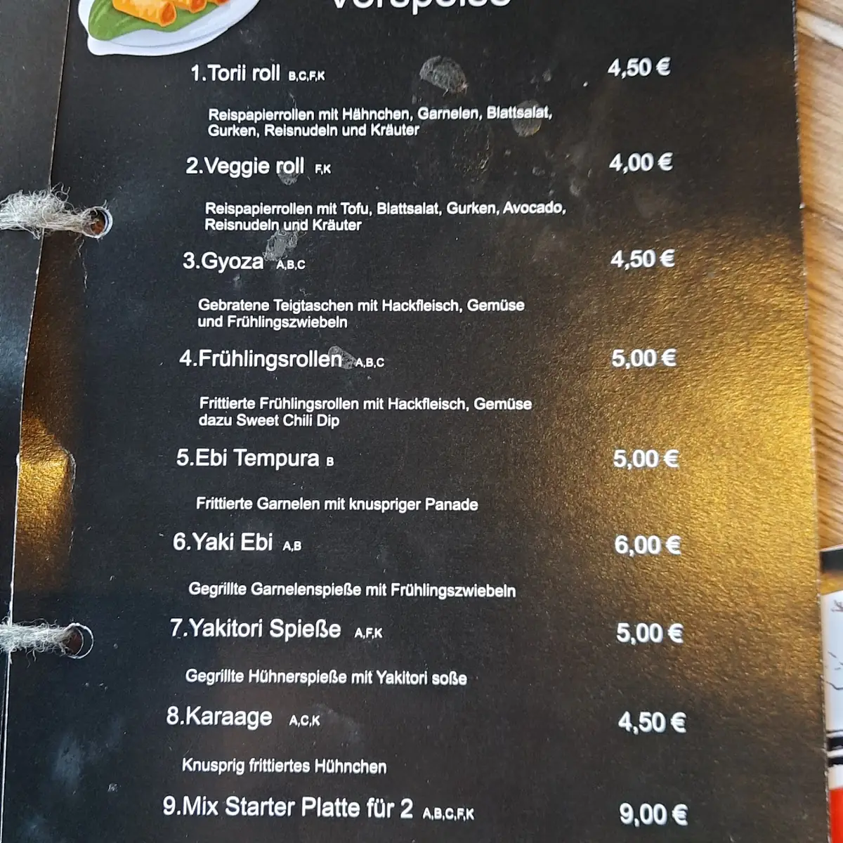 Speisekarte photo 4