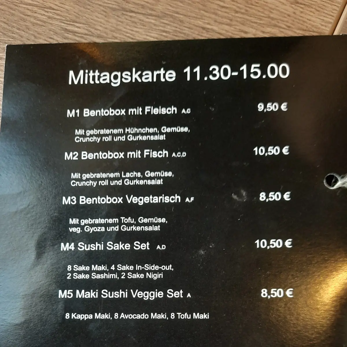 Speisekarte photo 5