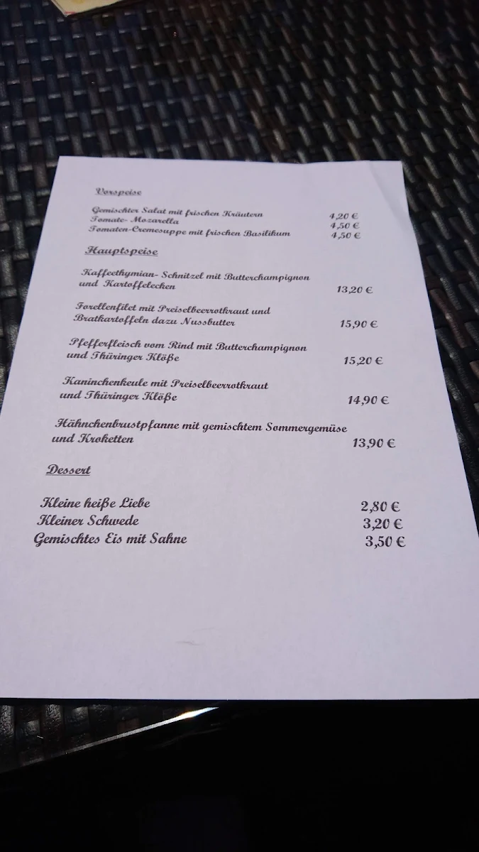 Speisekarte photo 4