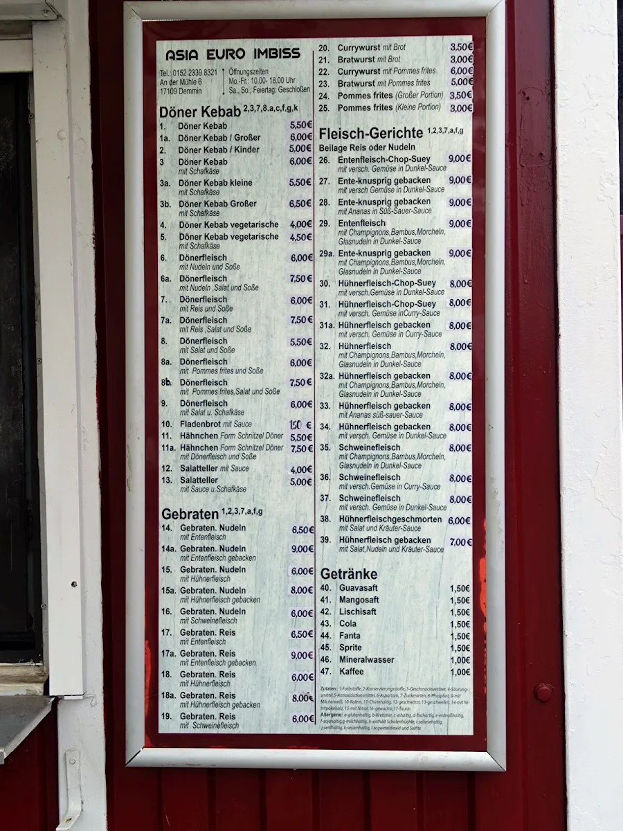 Speisekarte photo 2