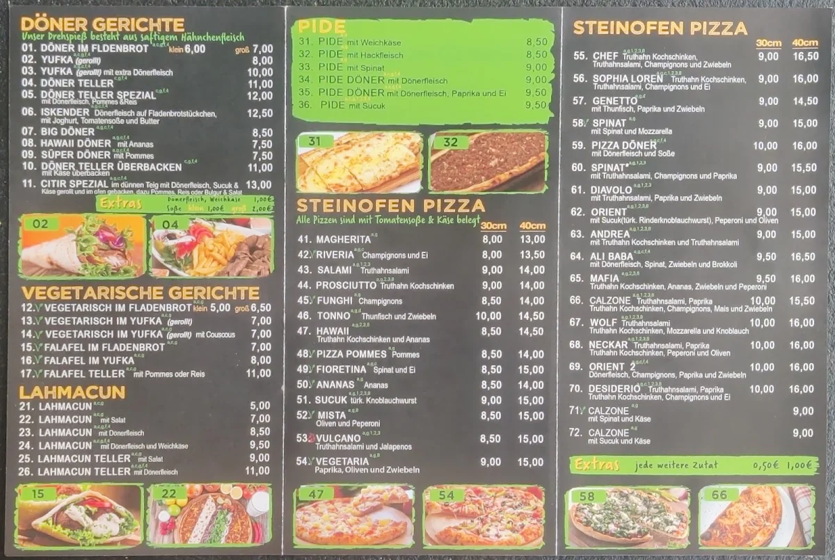 Speisekarte photo 1