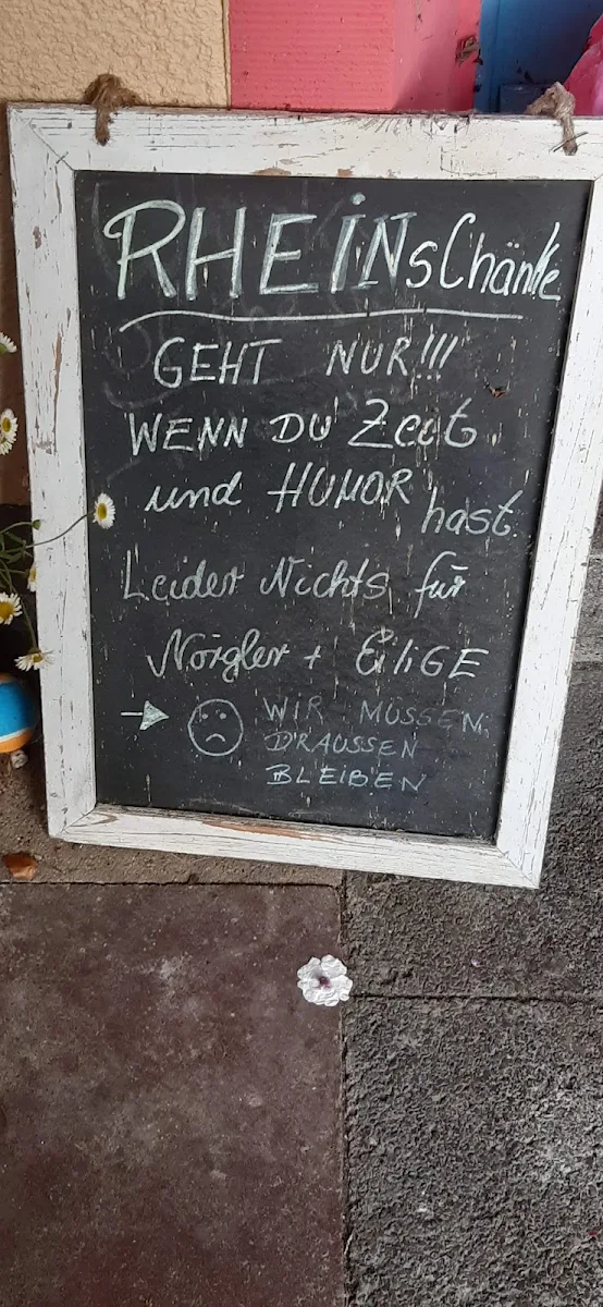 Speisekarte, Rheinschänke Leimersheim - Bärbel Schardt