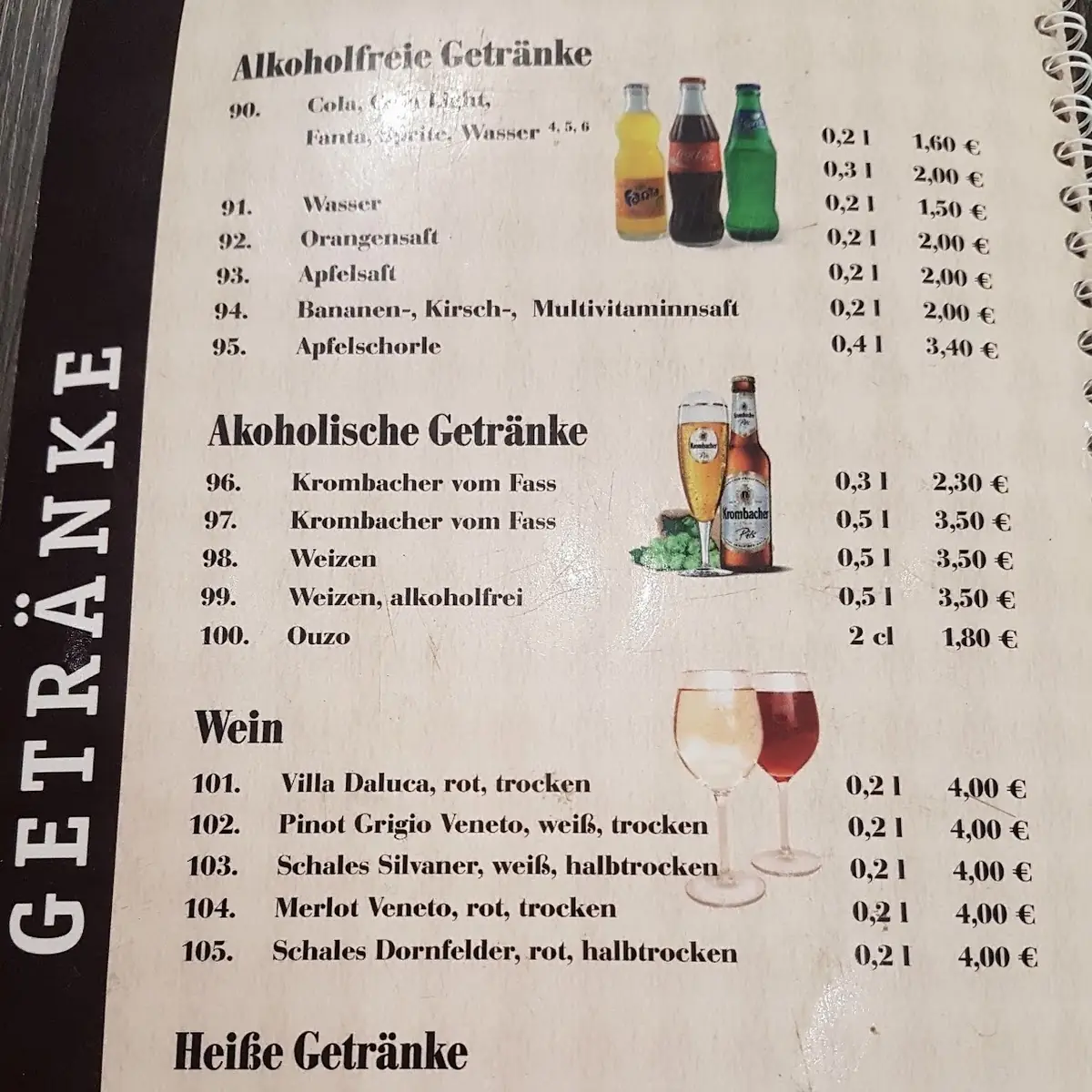 Speisekarte photo 5