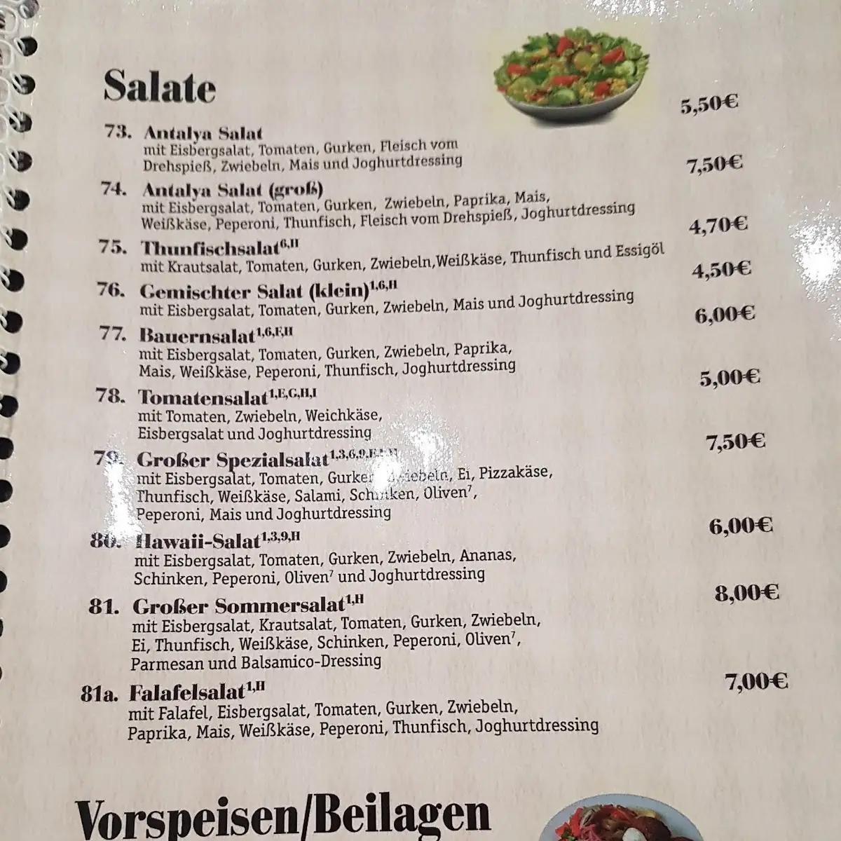 Speisekarte photo 7
