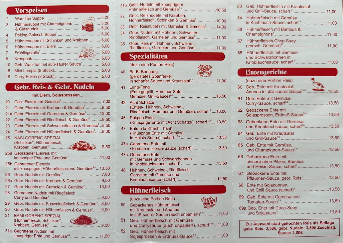 Speisekarte photo 1