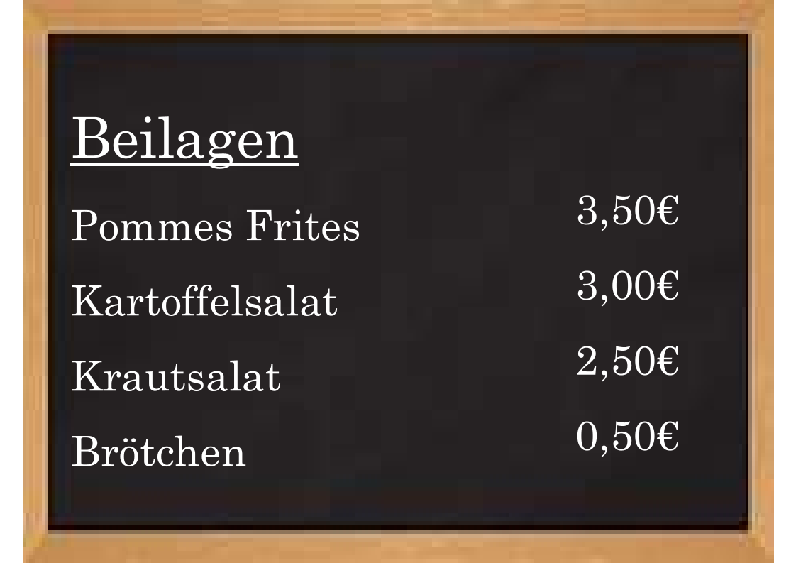 Speisekarte photo 4