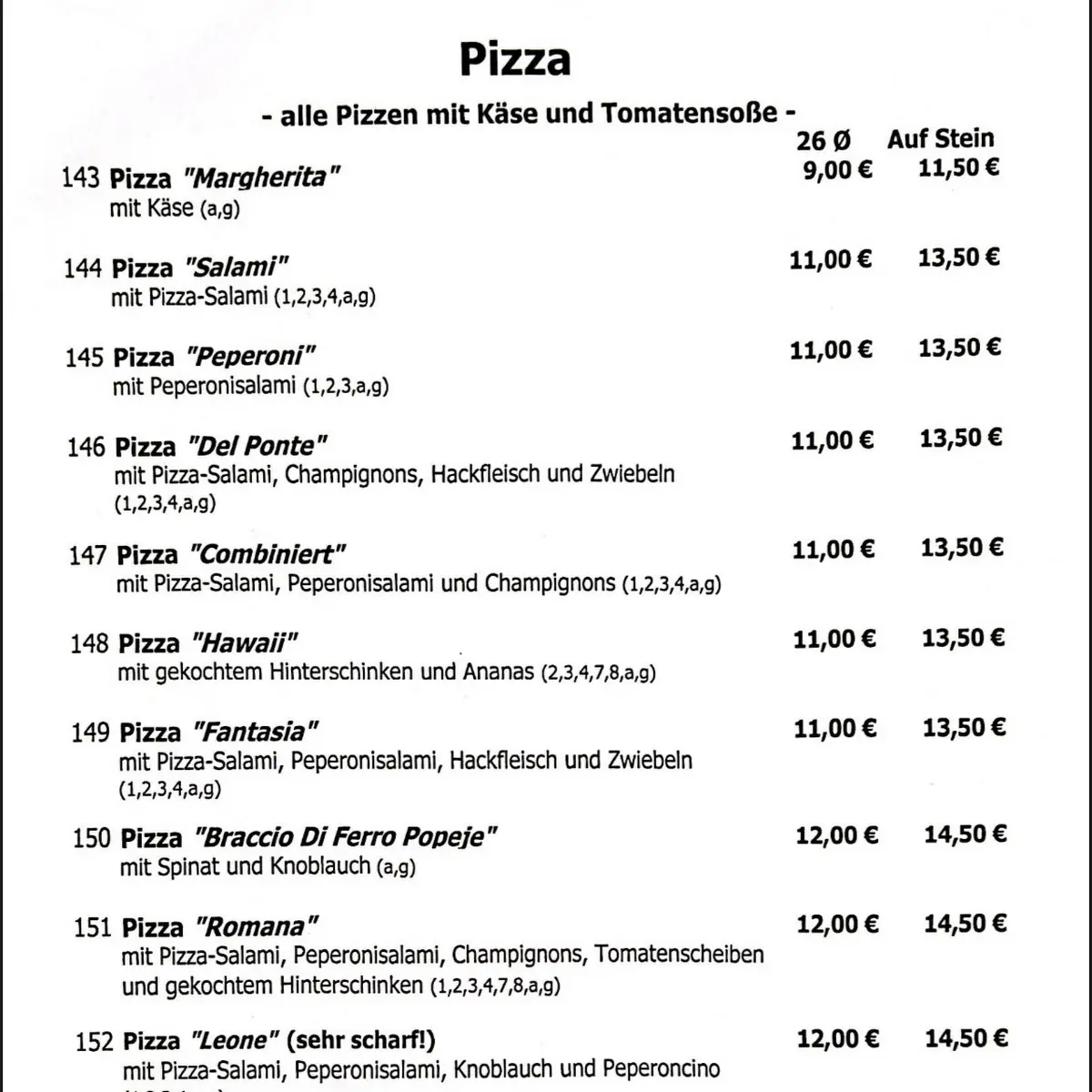 Speisekarte photo 9