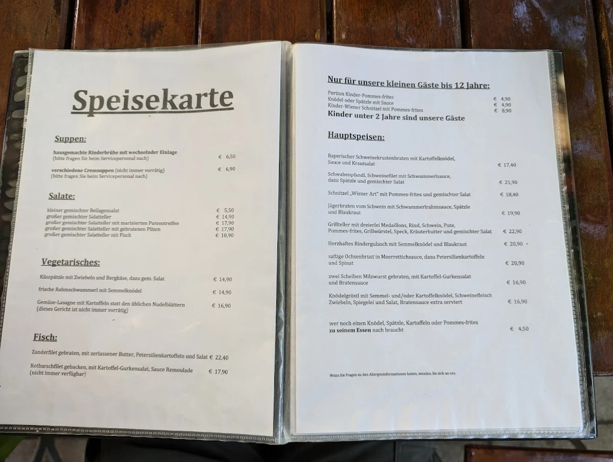 Speisekarte photo 1