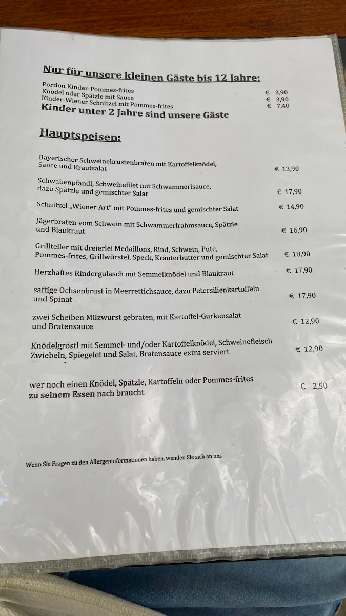 Speisekarte photo 3