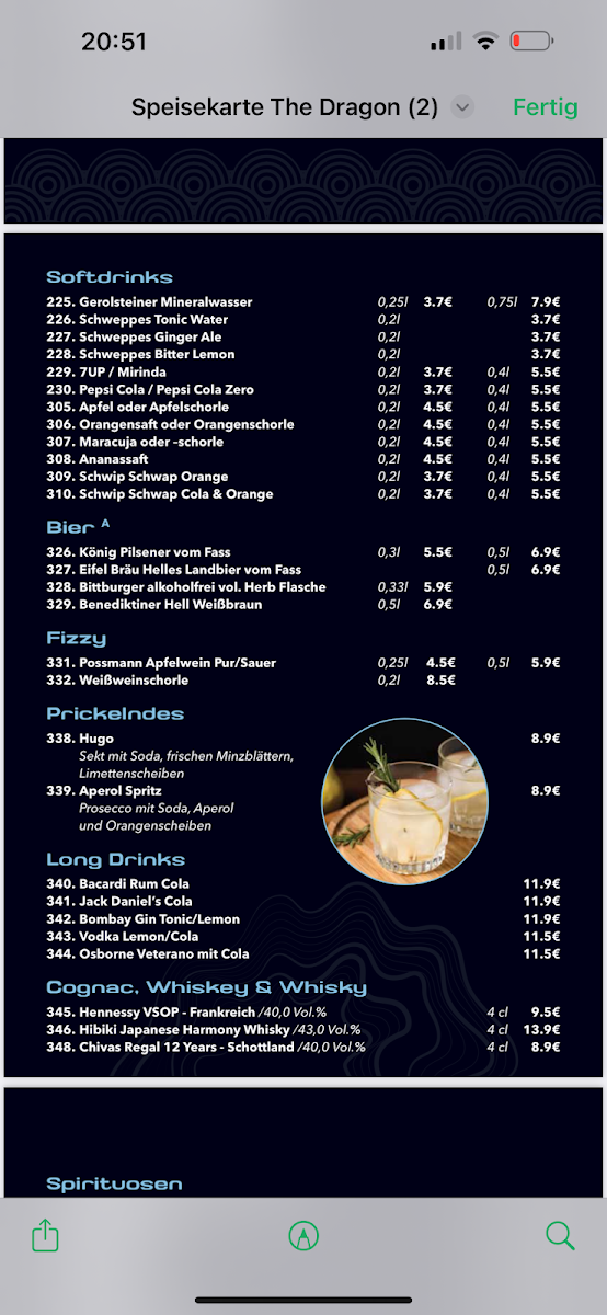 Speisekarte photo 7