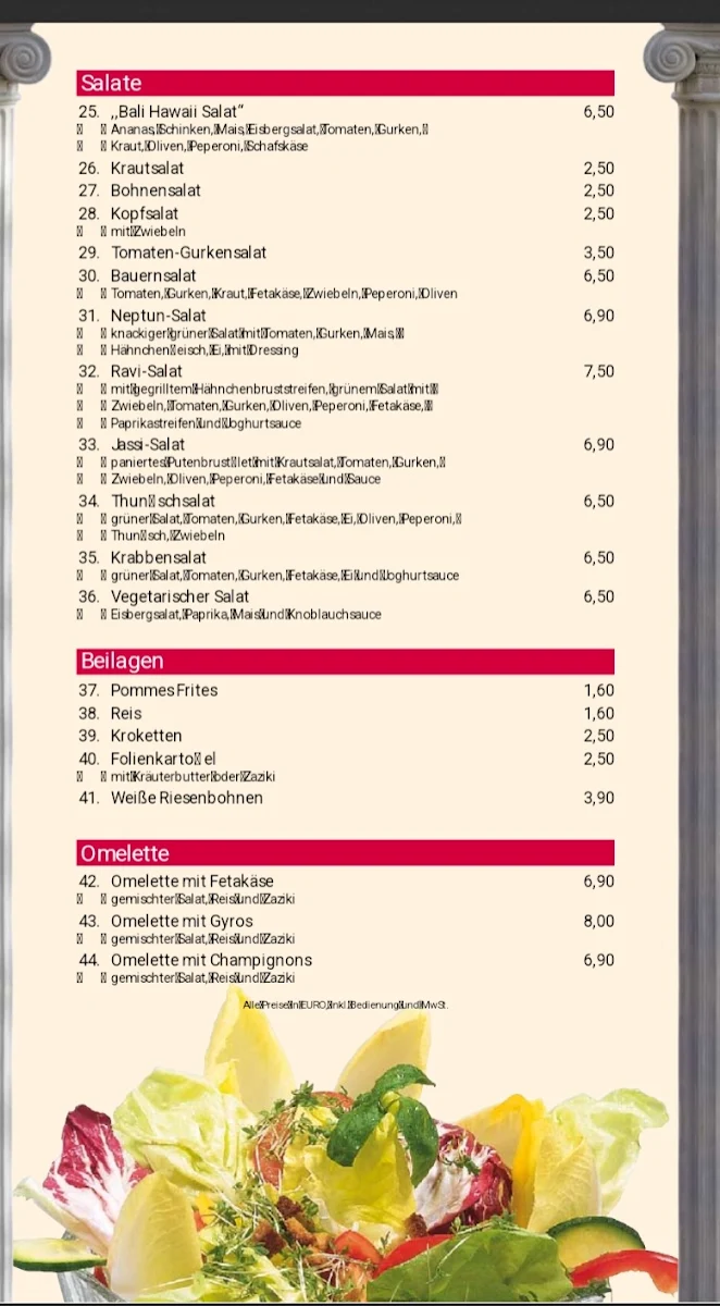 Speisekarte photo 1