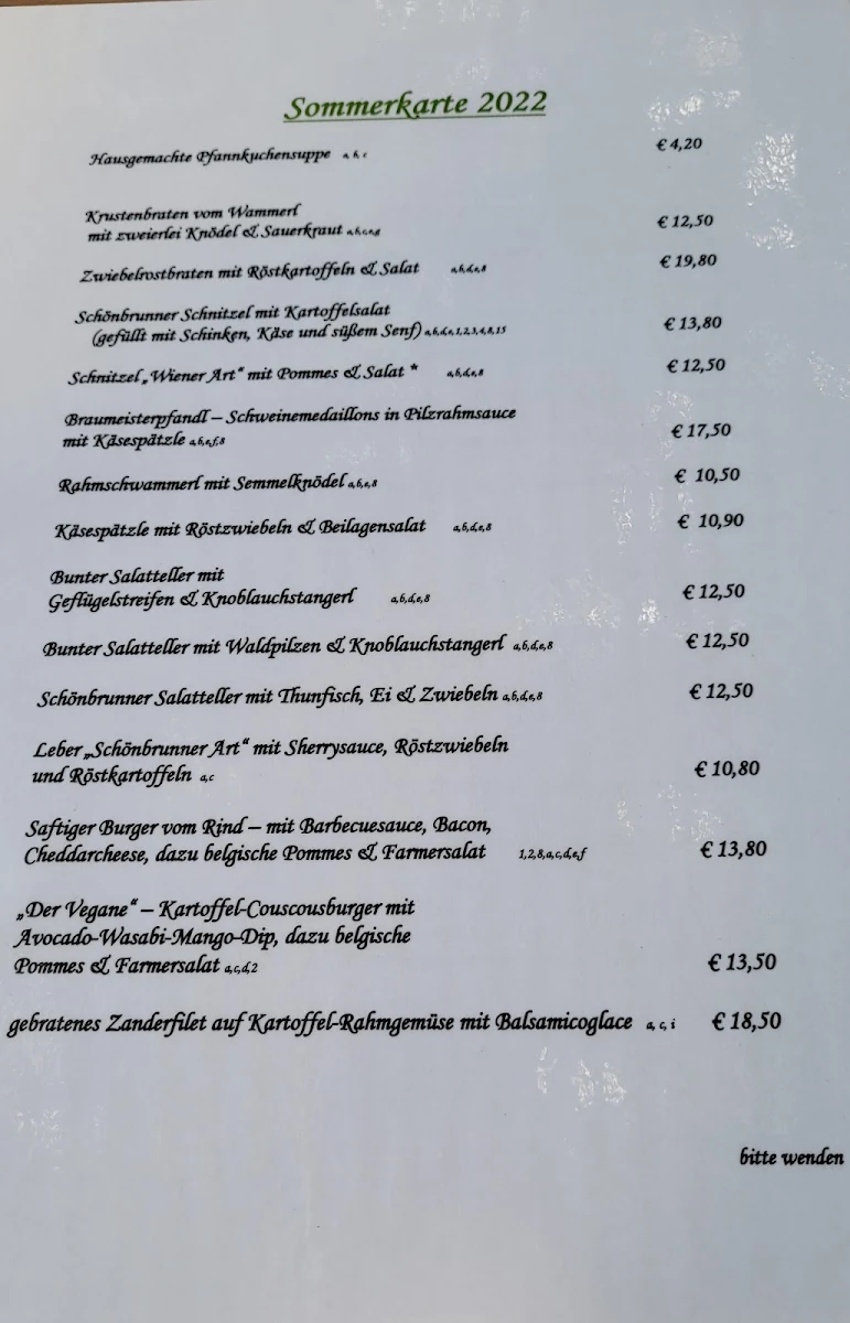 Speisekarte photo 10