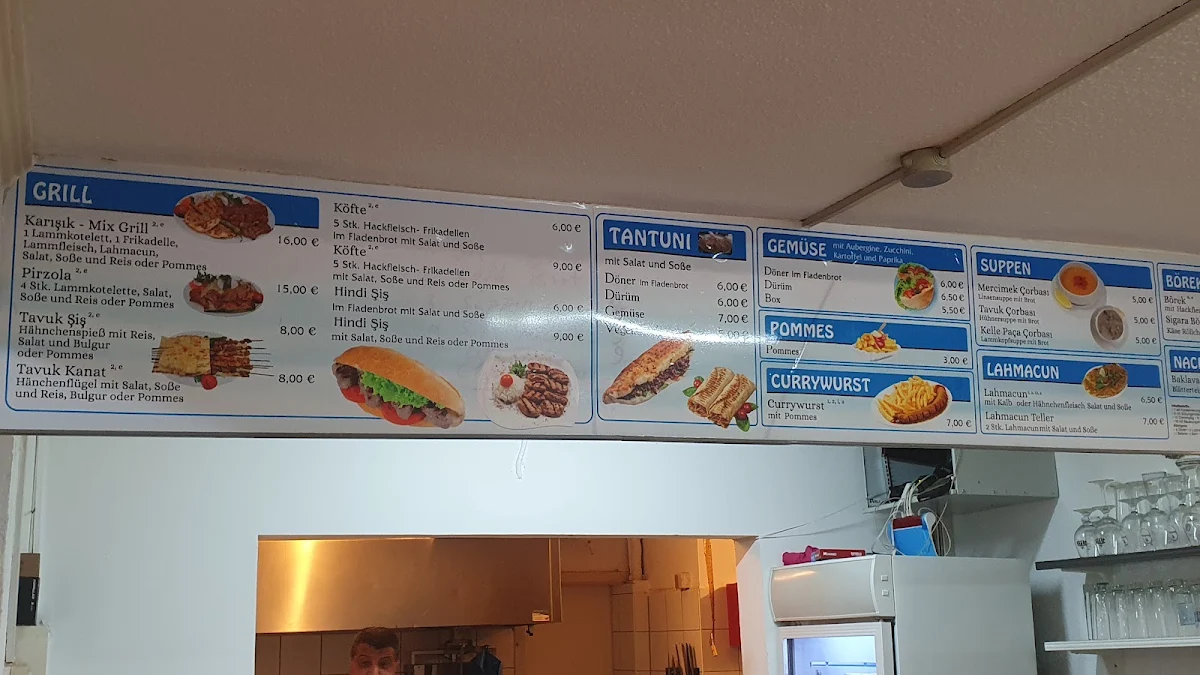 Speisekarte, CAFE ARKADAŞ