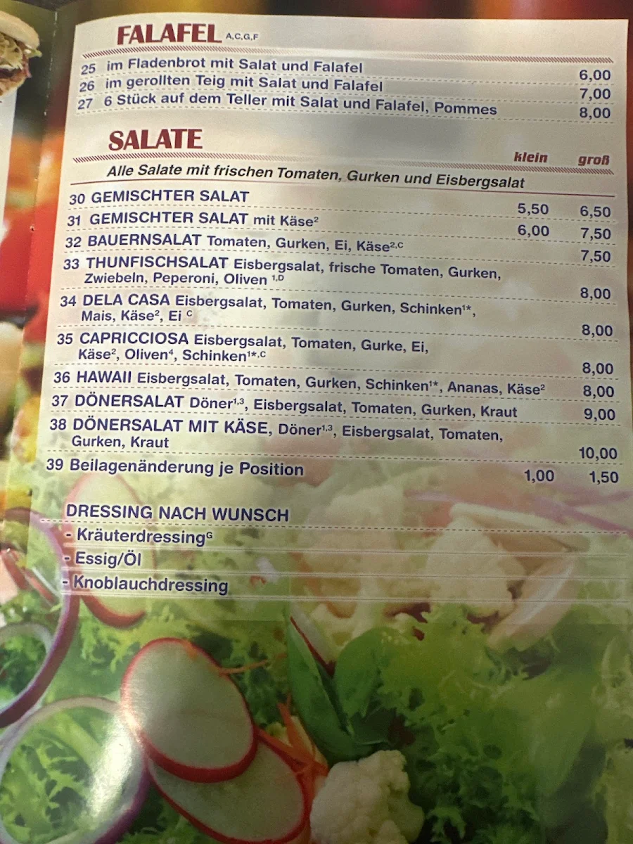 Speisekarte photo 1