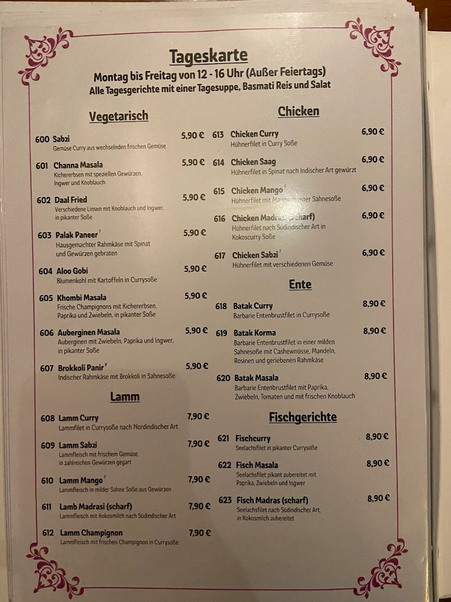 Speisekarte photo 7