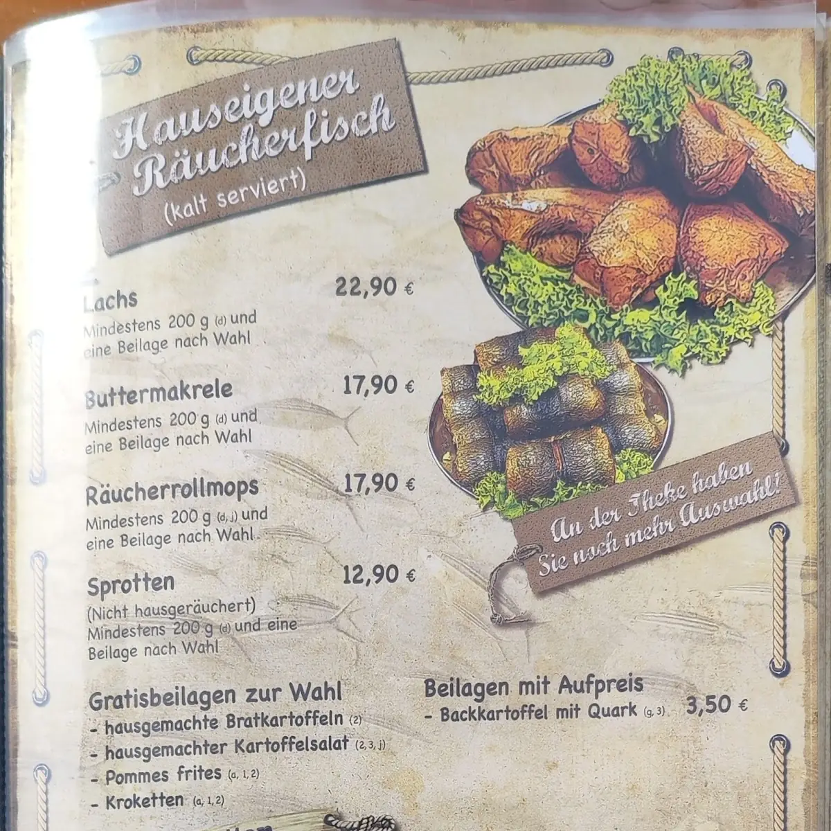 Speisekarte photo 2