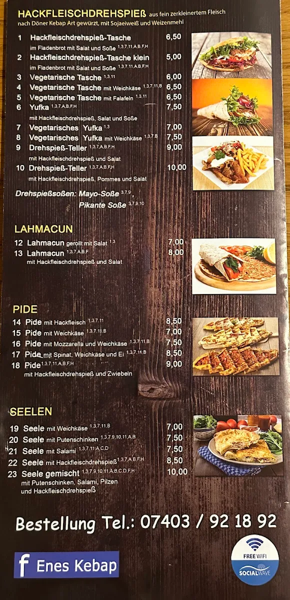 Speisekarte photo 4