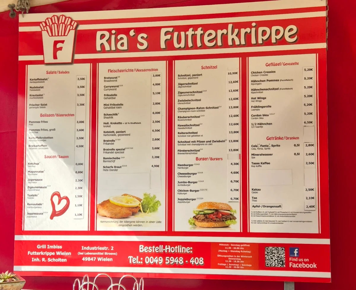Speisekarte photo 1