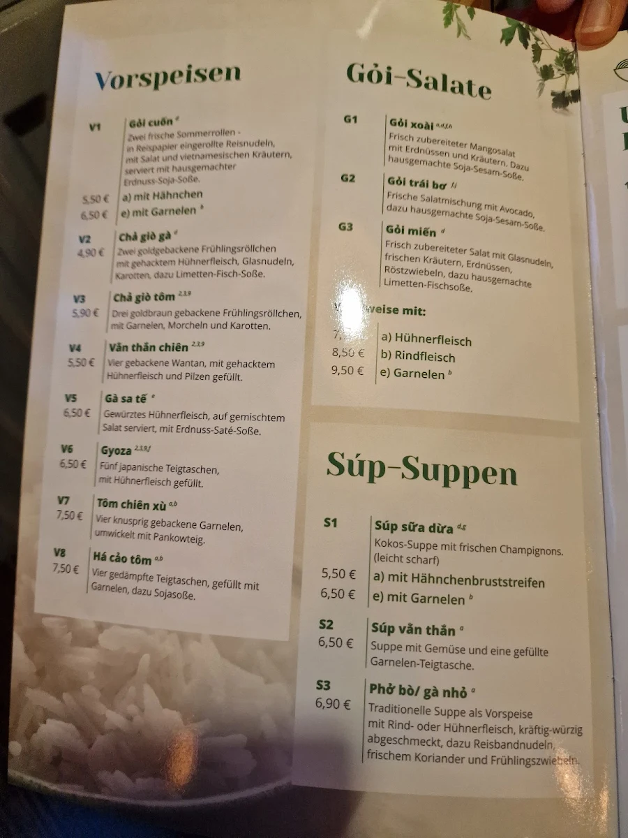 Speisekarte photo 3