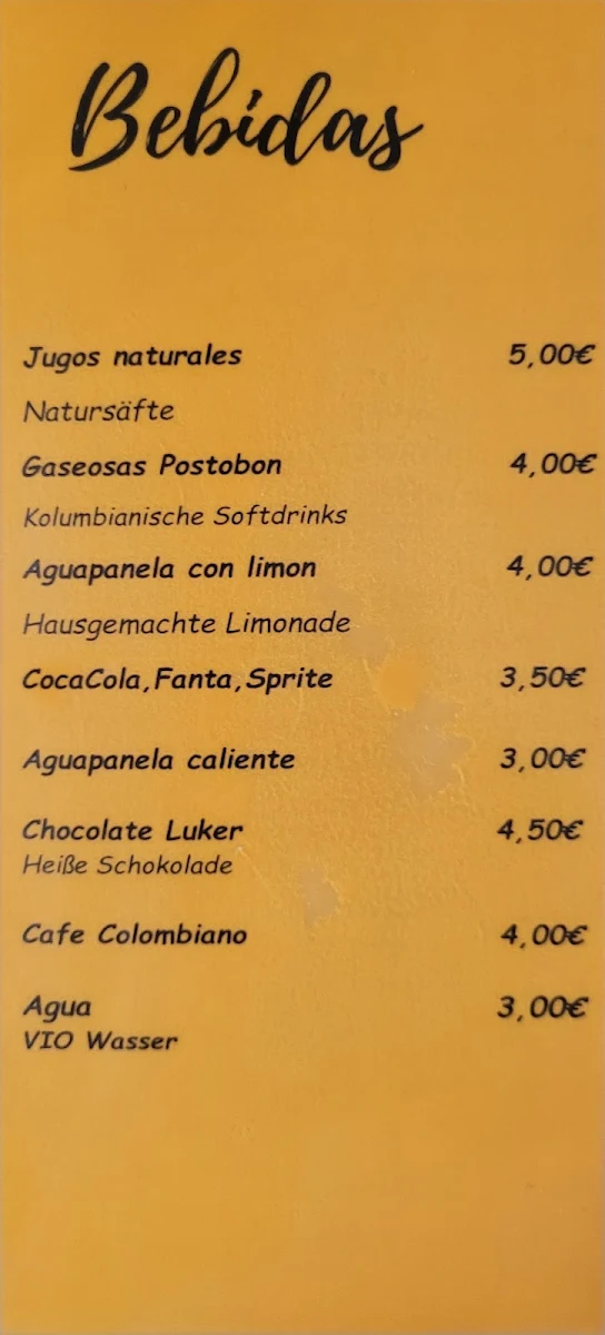 Speisekarte photo 2
