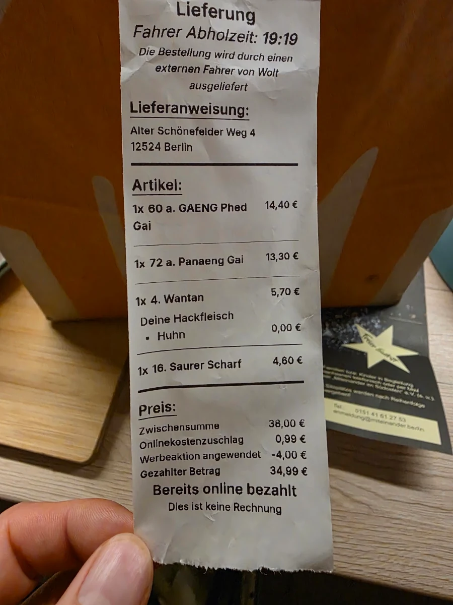 Speisekarte photo 5