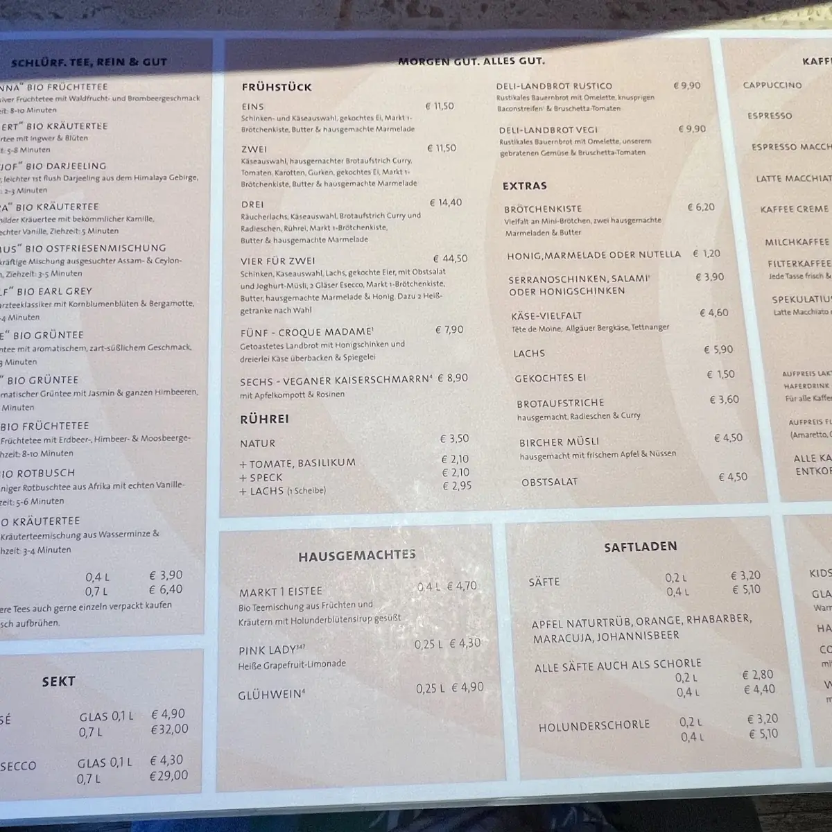 Speisekarte photo 2