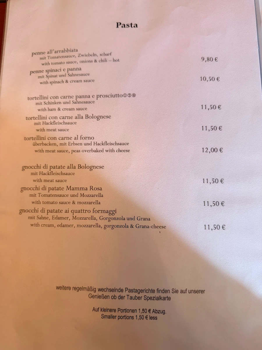Speisekarte photo 4
