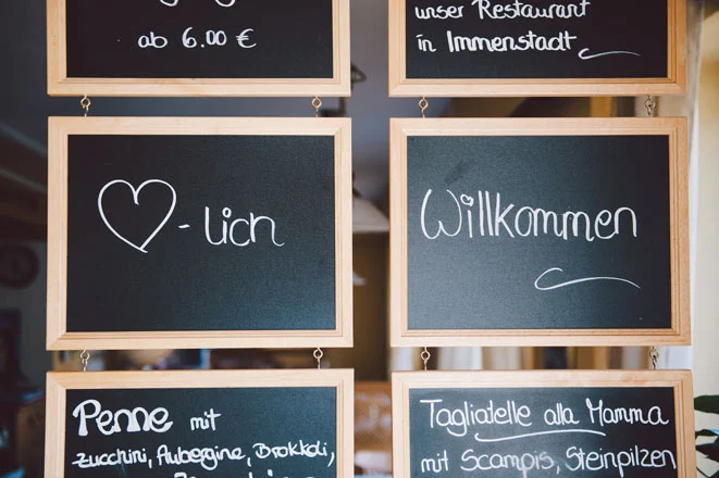 Speisekarte, Pizzeria Piccolo Sonthofen