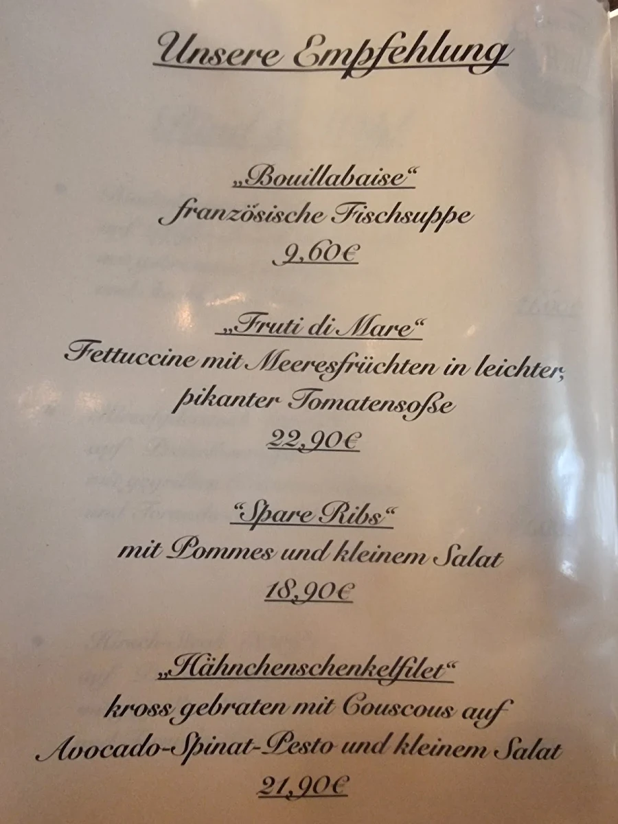 Speisekarte photo 2