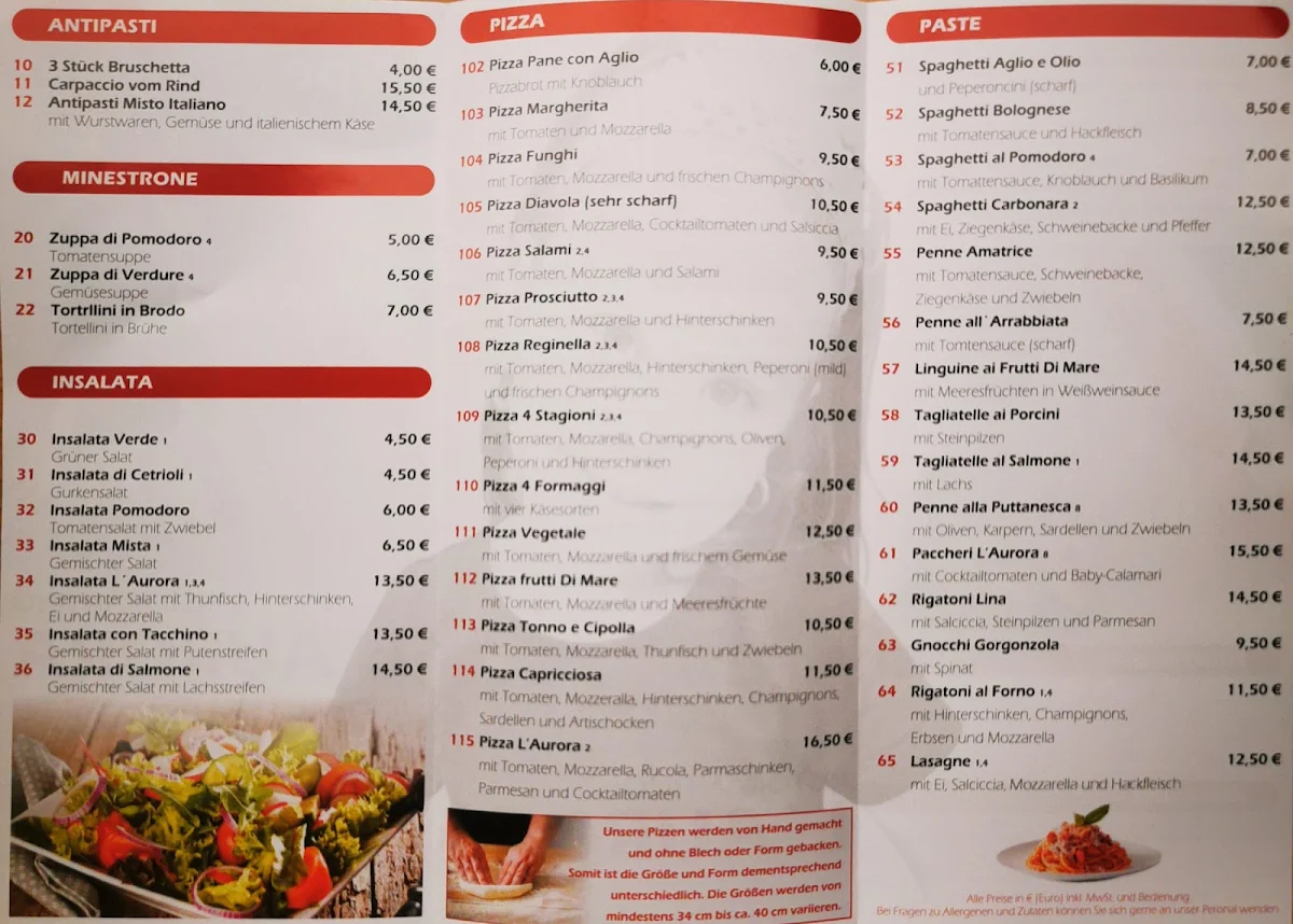 Speisekarte photo 1