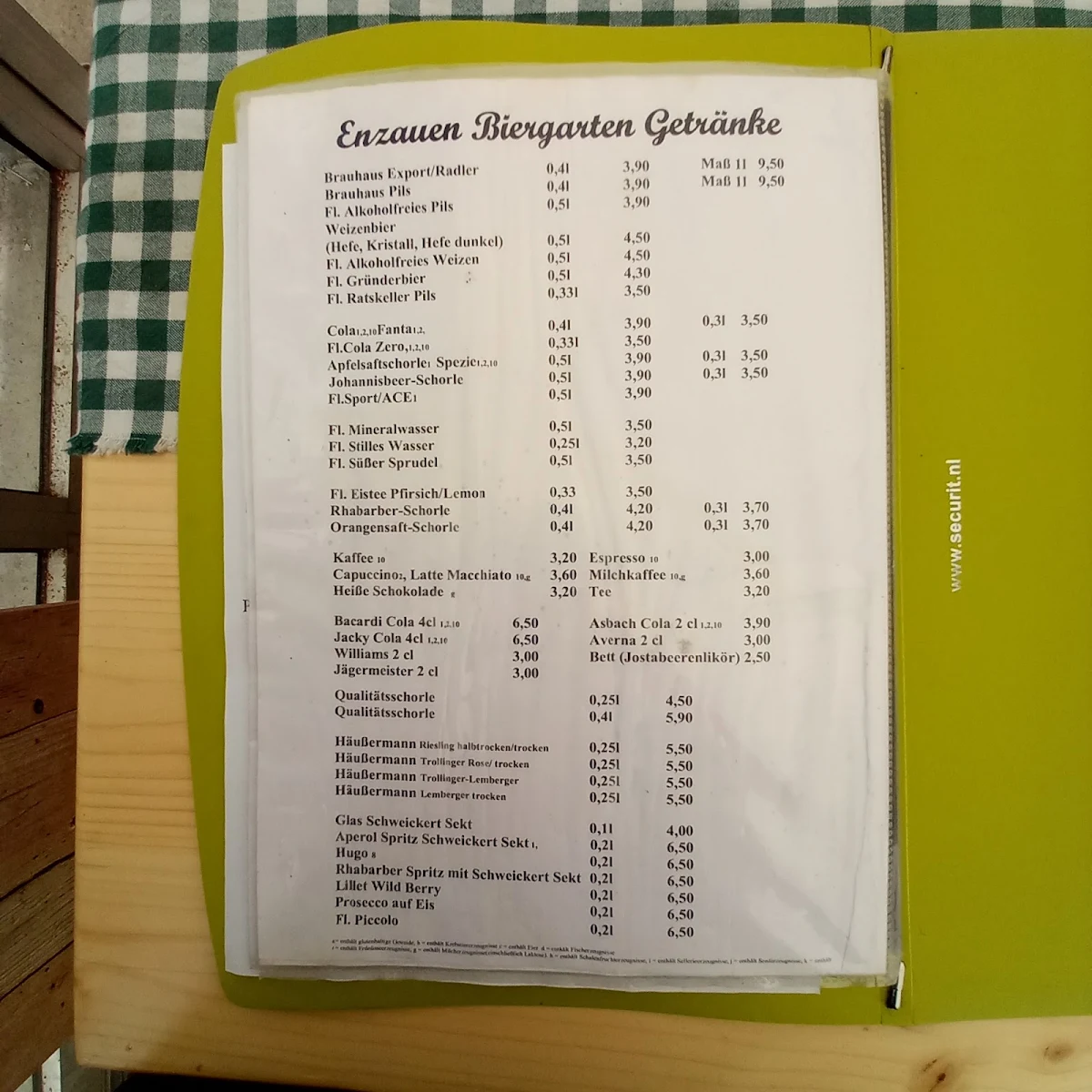 Speisekarte photo 6