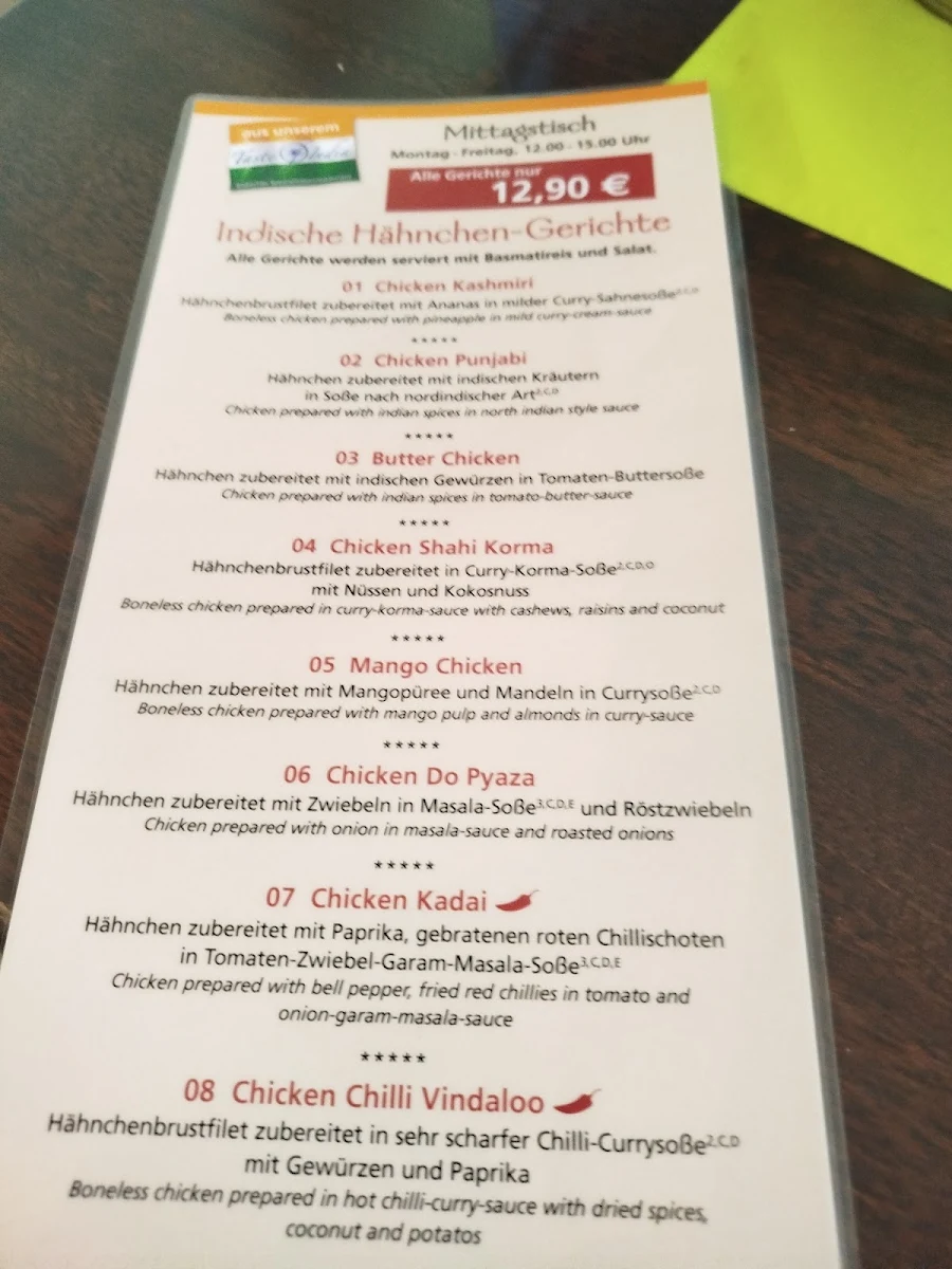 Speisekarte photo 1