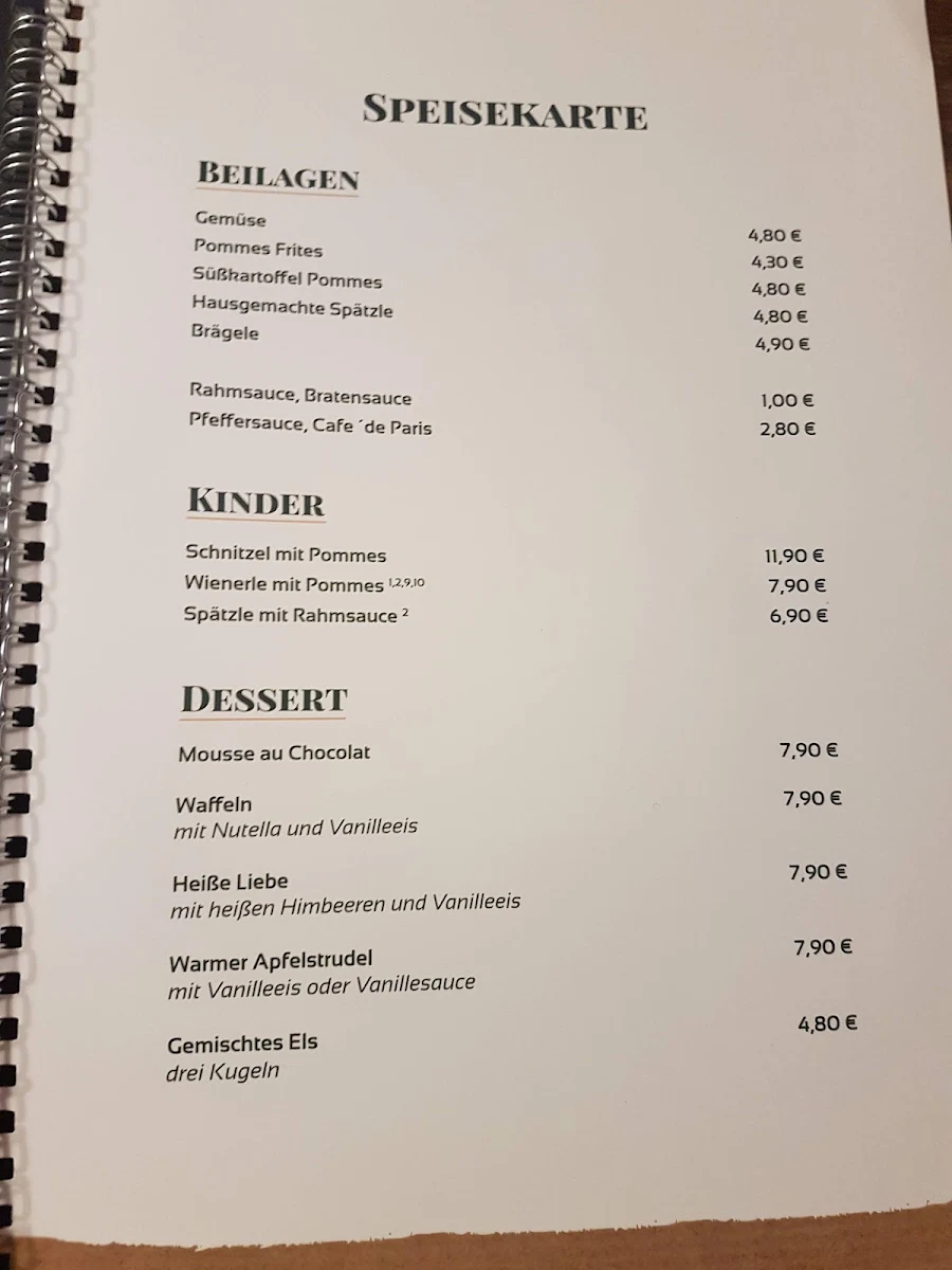 Speisekarte photo 10