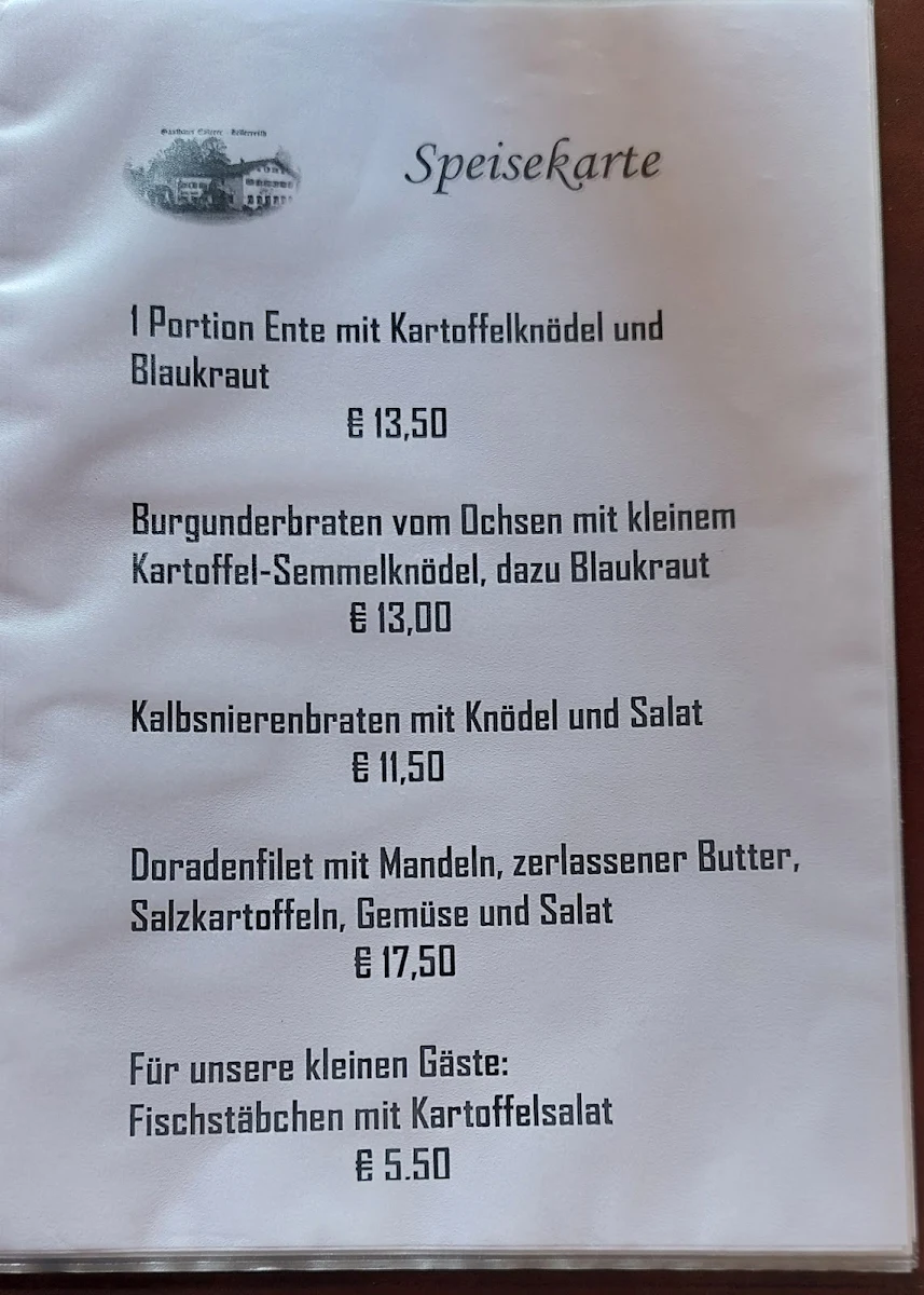 Speisekarte photo 2