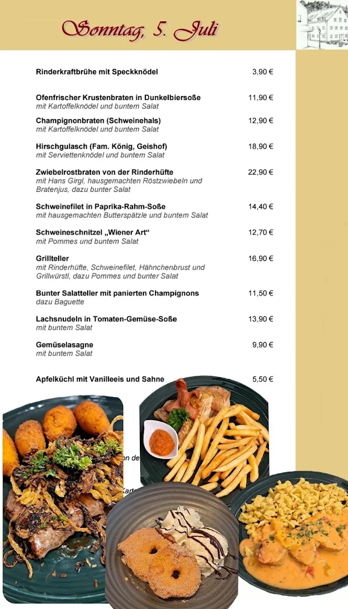 Speisekarte photo 1