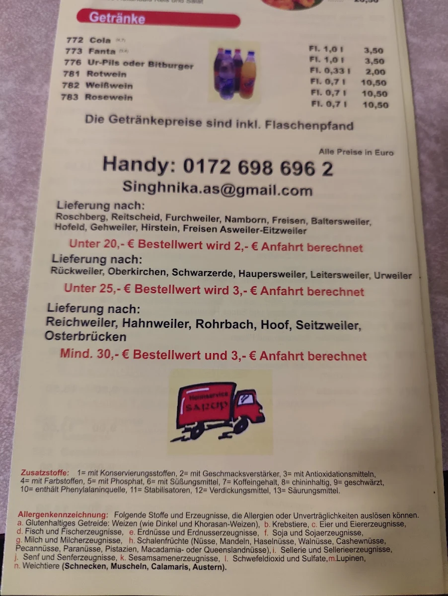 Speisekarte photo 1