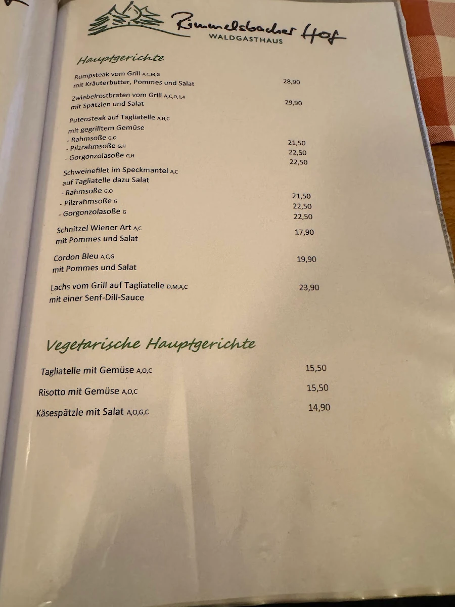 Speisekarte photo 4