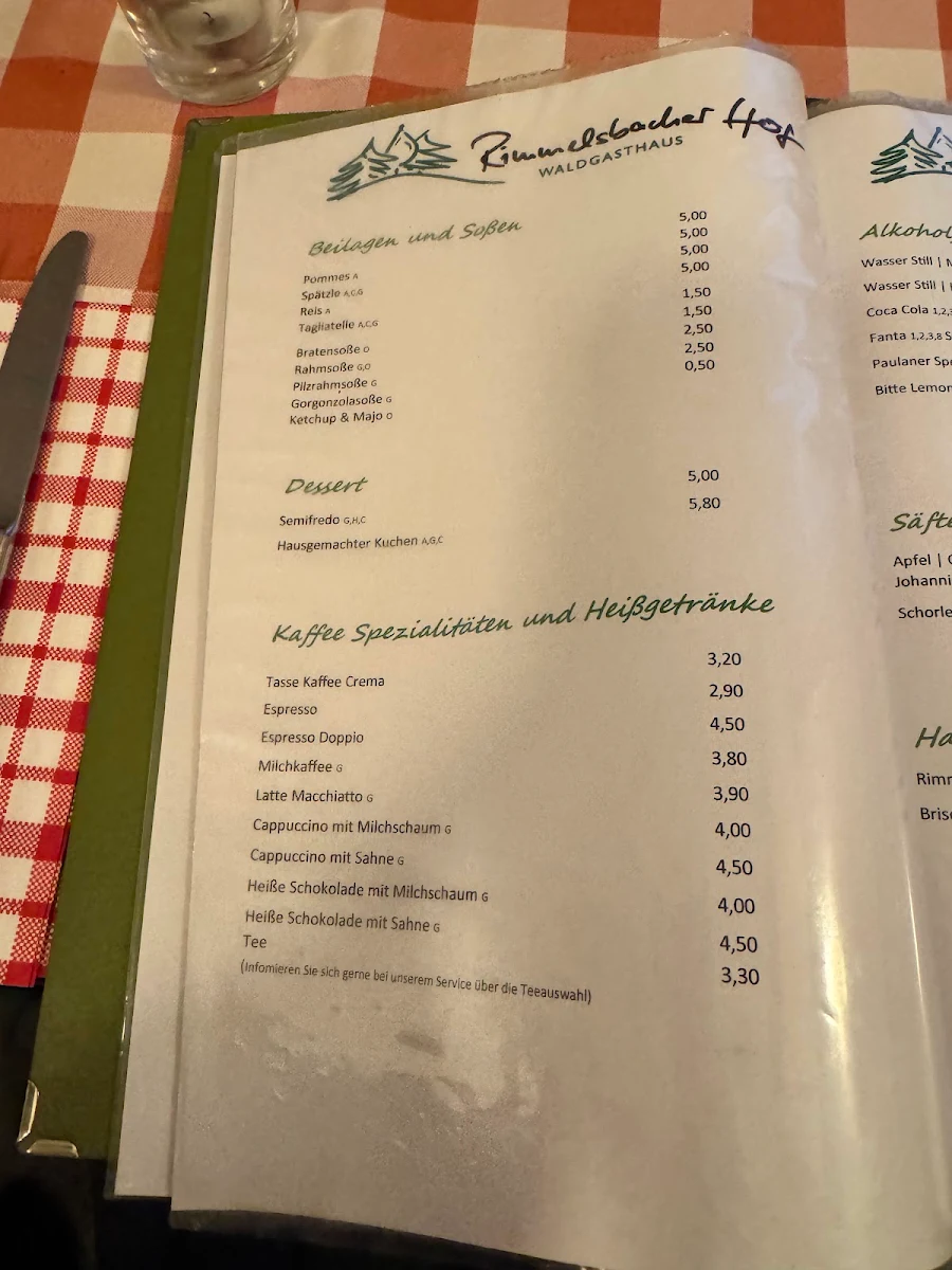Speisekarte photo 8