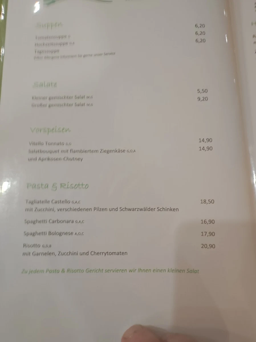 Speisekarte photo 9