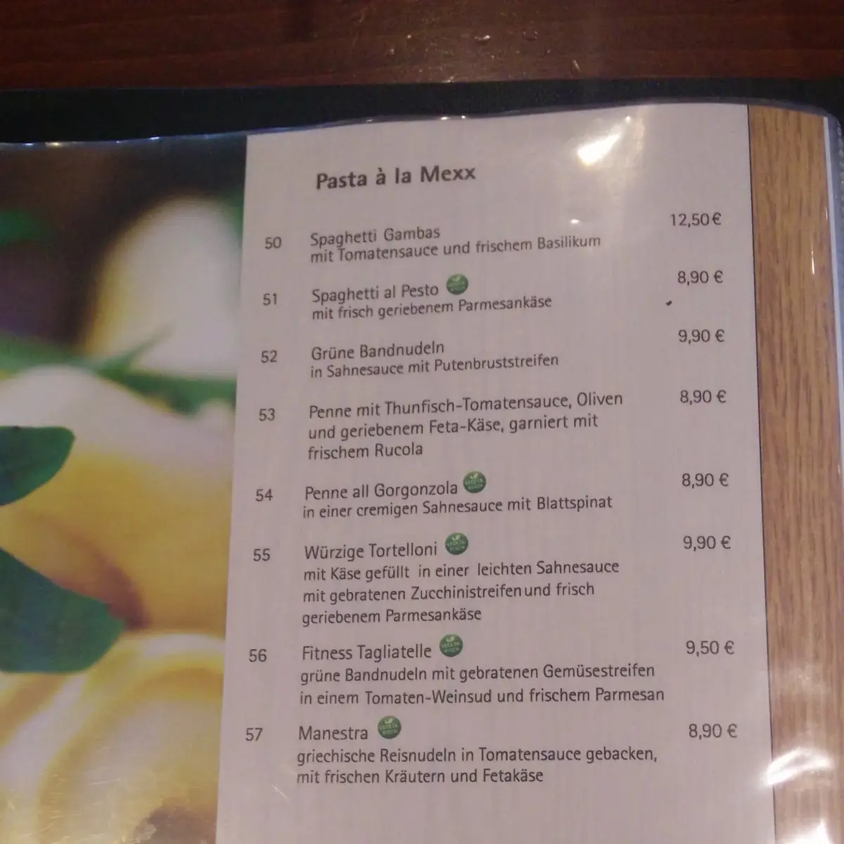 Speisekarte photo 2