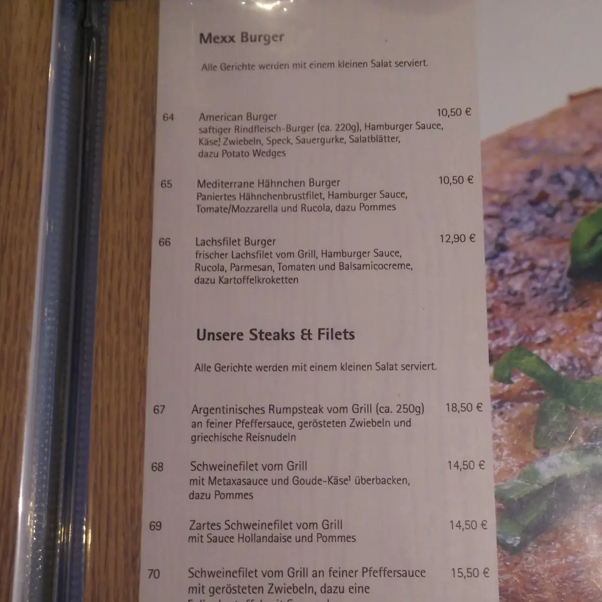 Speisekarte photo 4