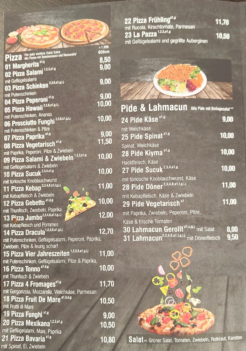 Speisekarte photo 1