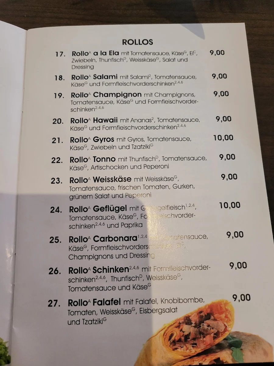 Speisekarte photo 3