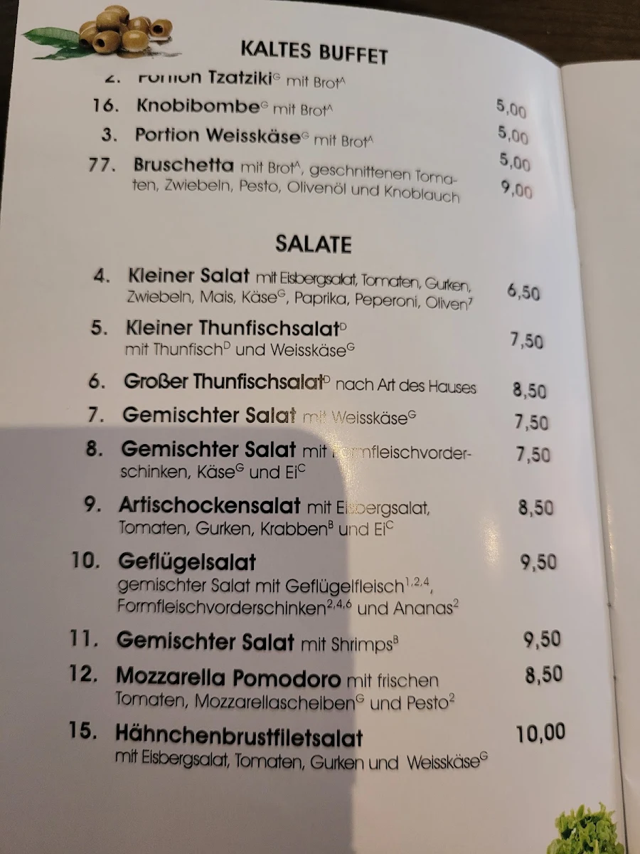 Speisekarte photo 5