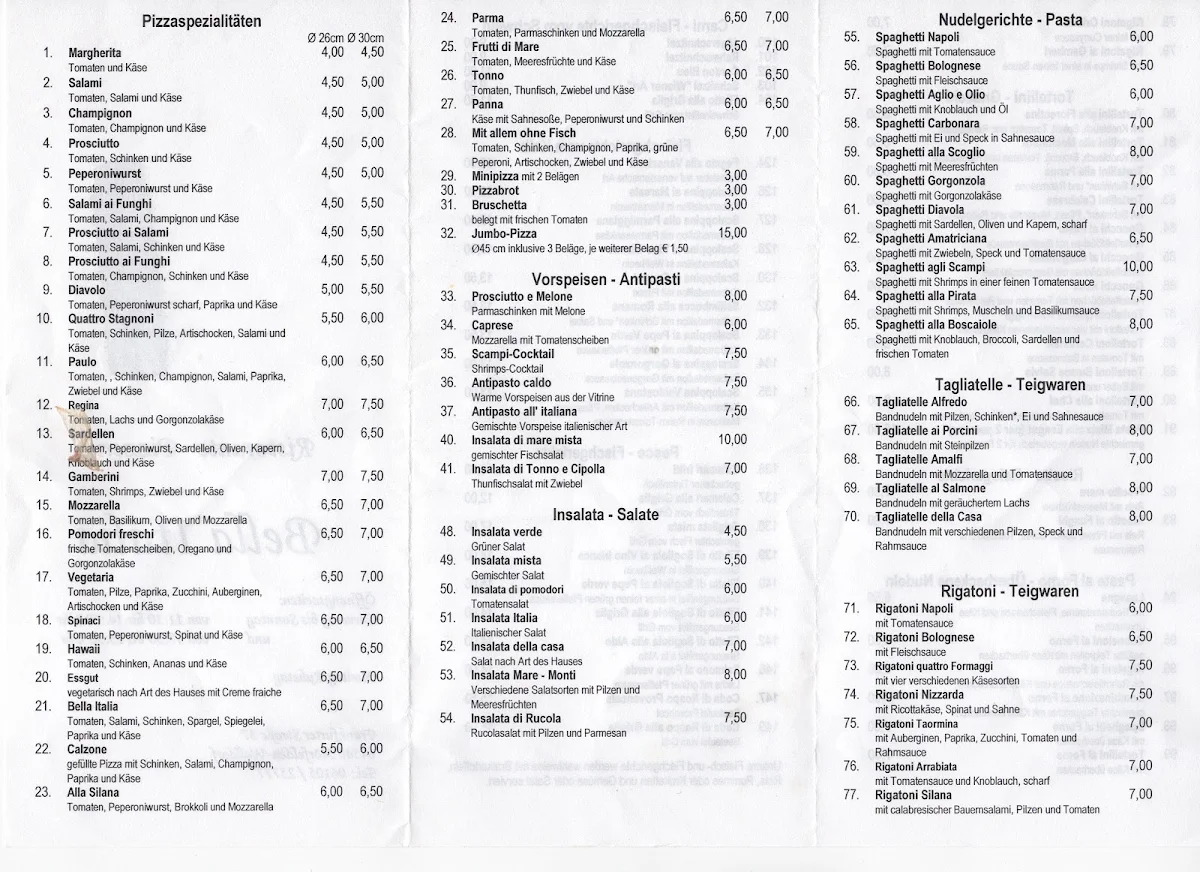 Speisekarte photo 10