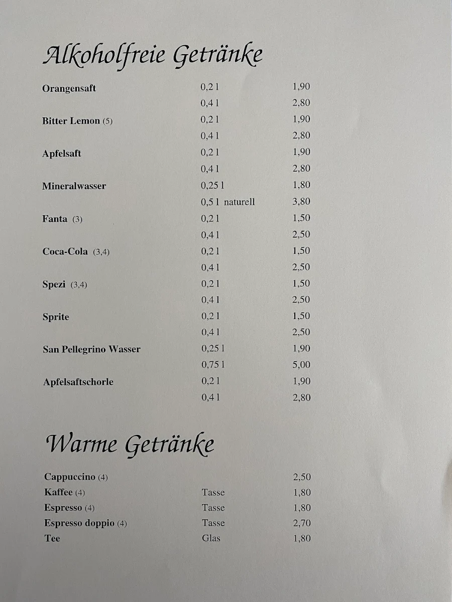 Speisekarte photo 8