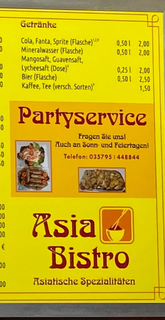 Speisekarte photo 3